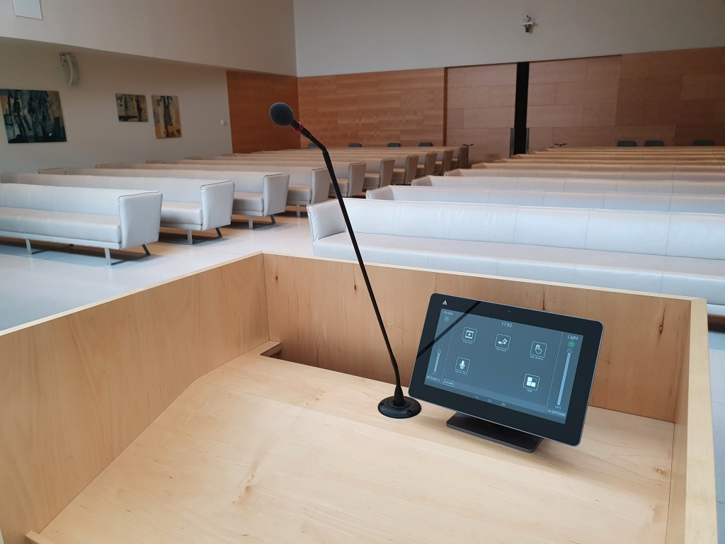 Domoticdev vendée domotique Solution Salle de cérémonie